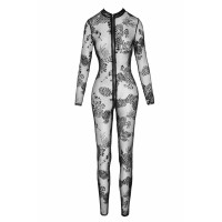 Бодістокінг Noir Handmade F237 Long tulle overall - XXL