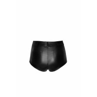 Шортики Noir Handmade F318 Wild crocodile printed wetlook shorts - XL