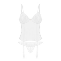 Корсет Obsessive Alissium corset & thong M/L