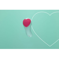 Вібратор у трусики FairyGasm HeartGem green