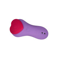 Вібратор у трусики FairyGasm HeartGem violet