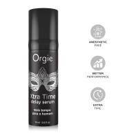 Сироватка-пролонгатор Orgie Xtra Time Delay Serum, 15 мл, без анестетиків, на силіконовій основі