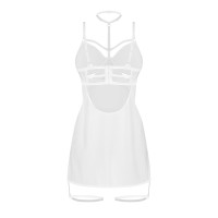 Бебі-долл Obsessive Arrowel White chemise L/XL