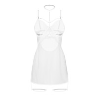 Бебі-долл Obsessive Arrowel White chemise L/XL