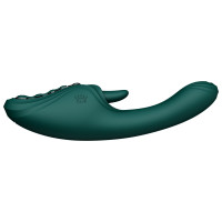 Вібратор-кролик Zalo Ares Turquoise Green