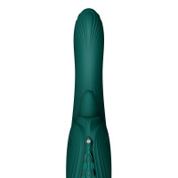 Вібратор-кролик Zalo Ares Turquoise Green