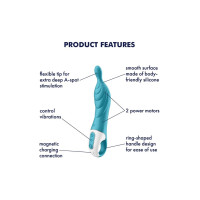 Вібратор для точки А Satisfyer A-Mazing 2 Turquoise