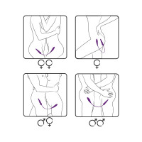 Вібратор Adrien Lastic AD-2X з пультом LRS