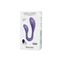Вібратор для пар Adrien Lastic Couple Secrets II з пультом LRS, два мотори
