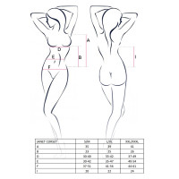 Корсет JANET CORSET white XXL/XXXL - Passion