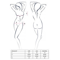Комплект білизни OFELIA SET OpenBra white S/M - Passion
