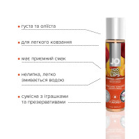 Смазка на водной основе System JO H2O – Peachy Lips (30 мл) без сахара, растительный глицерин