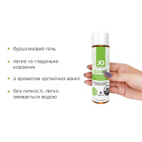 Смазка на водной основе System JO NATURALOVE - ORGANIC (120 мл) с экстрактом листьев агавы и ромашки