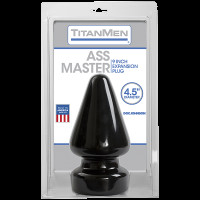 Пробка для фістінгу Doc Johnson Titanmen Tools - Butt Plug - 4.5 Inch Ass Master, діаметр 11,7 см