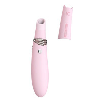 Вакуумний стимулятор KisToy Miss CC Pink