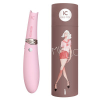 Вакуумний стимулятор KisToy Miss CC Pink