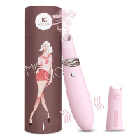 Вакуумний стимулятор KisToy Miss CC Pink