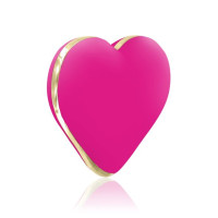 Вібратор-серце Rianne S: Heart Vibe Rose, Рожевий