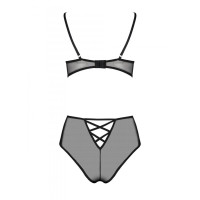 Эротический комплект с рисунком LOVELIA BIKINI black L/XL - Passion