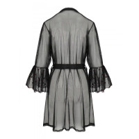 Халатик LOVELIA PEIGNOIR black S/M - Passion