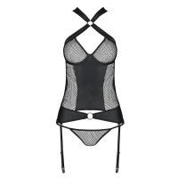 Корсет Amanda Corset black XXL/XXXL - Passion