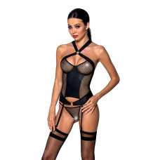 Корсет Amanda Corset black XXL/XXXL - Passion