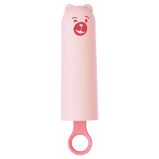 Вібратор CuteVibe Teddy Pink (Black Dildo)