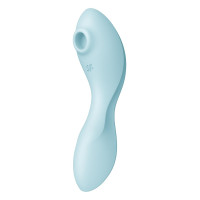 Вакуумний смарт-стимулятор із вібрацією Satisfyer Curvy Trinity 5 Blue