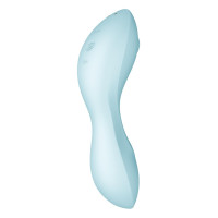 Вакуумний смарт-стимулятор із вібрацією Satisfyer Curvy Trinity 5 Blue