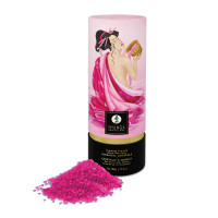 Пінлива сіль для ванни Shunga Dead Sea salt Oriental Crystals — Rose Petal (500 г)