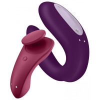 Набір Satisfyer Partner Box 1 (вібратор для пар Double Joy + вібратор у трусики Sexy Secret) (м'ята упаковка!!!)