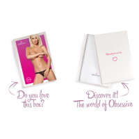 Obsessive 828-THC-1 crotchless thong S/M