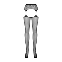 Obsessive Garter stockings S307 black S/M/L