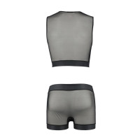 Чоловічий комплект 053 SET WILLIAM black XXL/XXXL