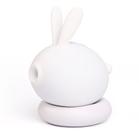 Вакуумний вібратор KISTOY Too Simple White