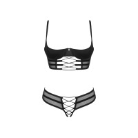 Комплект Obsessive Roxelia 2-pcs crotchless set XS/S