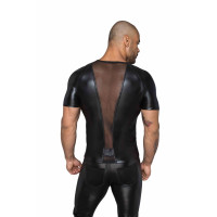 Футболка Noir Handmade H056 Men's T-shirt made of powerwetlook - L