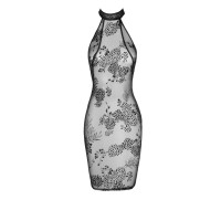 Сукня Noir Handmade F240 Midi tulle dress with velvet straps - XXL