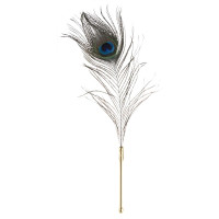 Тіклер LOCKINK SEVANDA Natural Peacock Flirting Feather Tickler, перо павича