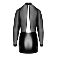 Сукня Noir Handmade F348 Powerwetlook and tulle dress - 4XL