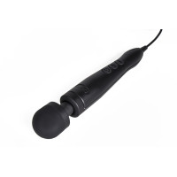 Вібромасажер DOXY Die Cast 3 Matt Black, дуже потужний, живлення 220В, металевий корпус