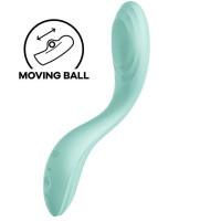 Satisfyer Rrrolling Pleasure Mint із перлинною стимуляцією точки G