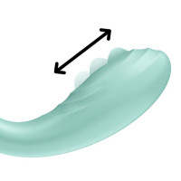 Satisfyer Rrrolling Pleasure Mint із перлинною стимуляцією точки G