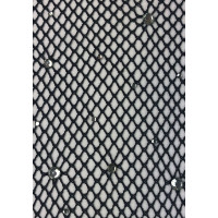 Колготки Leg Avenue Rhinestone micro net tights Plus size Black, дрібна сітка, стрази