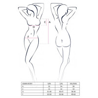 Боді монокіні ADARA BODY black L/XL Passion