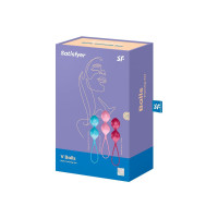 Вагінальні кульки Satisfyer V Balls (3 пари), діаметр 3,4см, маса 79-114-150г, монолітні
