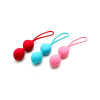 Вагінальні кульки Satisfyer V Balls (3 пари), діаметр 3,4см, маса 79-114-150г, монолітні