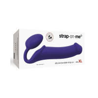Безремневой страпон Strap-On-Me Violet XL, полностью регулируемый, диаметр 4,5см
