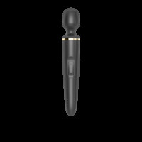 Вібромасажер Satisfyer Wand-er Woman (Black/Gold), водонепроникний