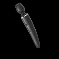 Вібромасажер Satisfyer Wand-er Woman (Black/Gold), водонепроникний